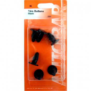 Autobar Trim Buttons Pack of 6
