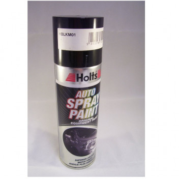 Holts HBLKM01 Black Paint Match Pro Vehicle Spray Paint 300m