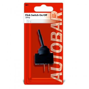 Autobar Flick Switch On/Off 20 Amp