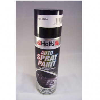 Holts HBLKM04 Black Paint Match Pro Vehicle Spray Paint 300m