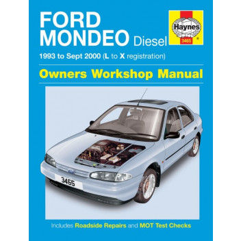 Workshop Manual Haynesmanual Mondeo Dsl93-96