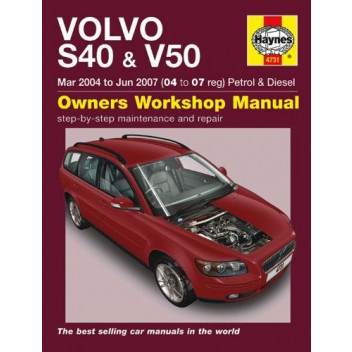 Workshop Manual Haynes Manual Volv S40 V50 04-07