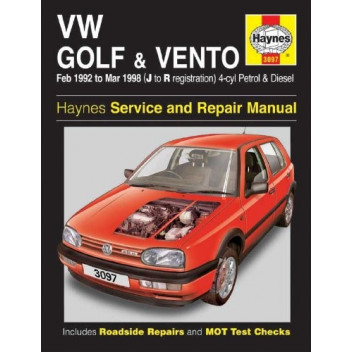Workshop Manual Haynes Manual Golf 92-96