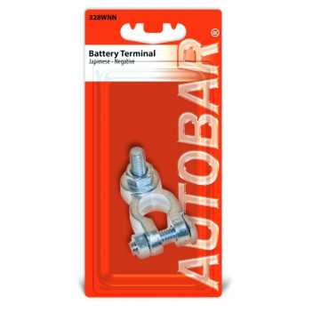 Autobar Battery Terminal Negative Wing Nut (Japanese Type)