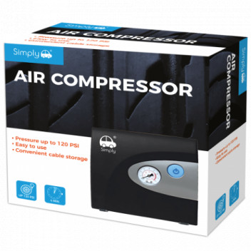 Simply Auto DAC01 Compact Air Compressor - Portable 12V Tyre