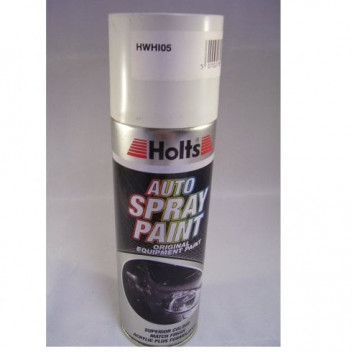 Holts HWHI05 White Paint Match Pro Vehicle Spray Paint 300ml