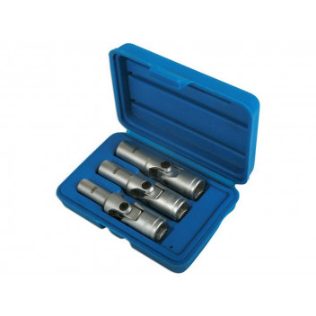 Laser Tools 4122 Glow Plug Socket Set 3/8D - Pack of 3