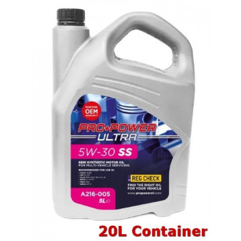 5W-30 SS Semi Synthetic Engine Oil 20L