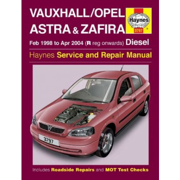 Workshop Manual Haynes Manual Astra Dsl98-02