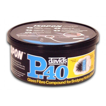 Davids ISOPON P40-S Fibreglass Reinforced Glass Fibre Repair