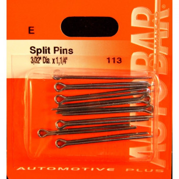 Autobar Split Pins 3/32 x 1?1/4 Pack of 10