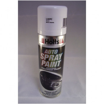 Holts L107C White Paint Match Pro Vehicle Spray Paint 400ml