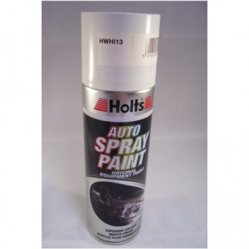 Holts HWHI13 White Paint Match Pro Vehicle Spray Paint 300ml