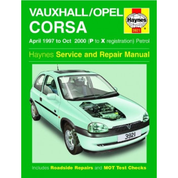 Workshop Manual Haynes Manual Corsa 97-00