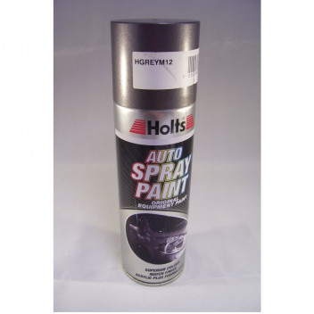 Holts HGREYM12 Grey Paint Match Pro Vehicle Spray Paint 300m