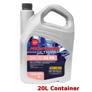 5W-30 C2 FD Fully Synthetic Low SAPS Engine Oil 20L