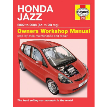 Workshop Manual Haynes Manual Hond Jaz01-07