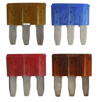 Pearl Automotive PWN1303 Assorted 3-Prong Fuses - 5 & 7.5 &