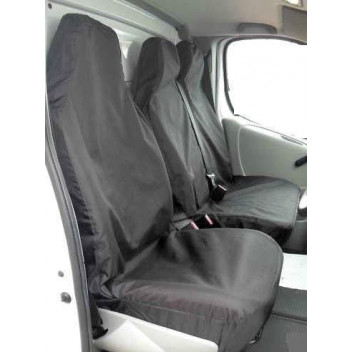 Simply Auto VANSP01 Van Seat Cover Kit Black