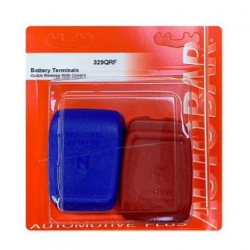 Autobar Quick Release Battery Terminals (Pair) with Cover