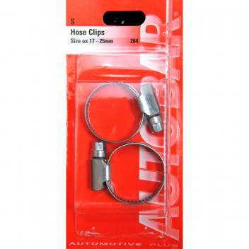 Autobar Hose Clips 0X (17?25mm) Pack of 2
