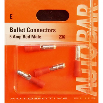 Autobar Male Bullets 5 Amp Pack of 4