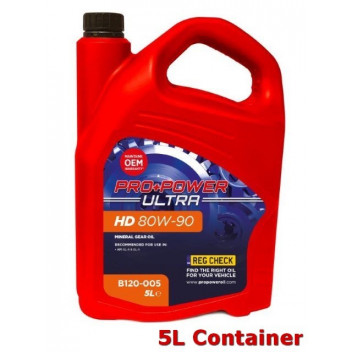 HD 80W-90 Mineral Gear Oil 5L