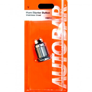 Autobar Horn/Starter Button Stainless Steel