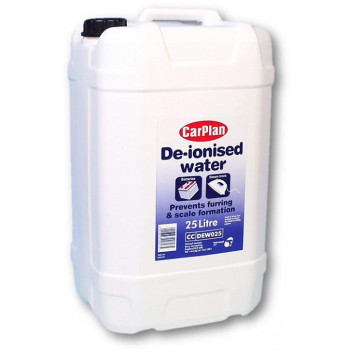 CarPlan De Ionised Water 25L Bulk Purified Water for Radiato