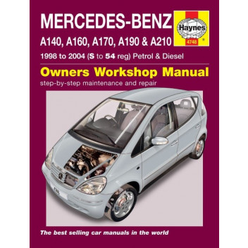 Workshop Manual Haynes Manual Merc A Class 98-06