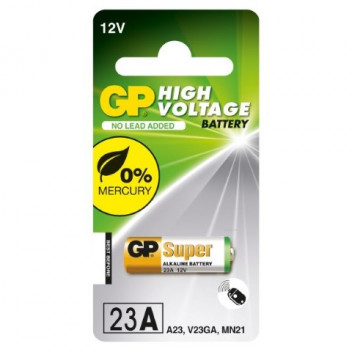 GP Ultra VR22 12V 23A Battery - High Power Key Fob & Remote