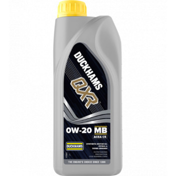 Duckhams DQXRMB1L QXR 0W-20 MB Engine Oil 1L - QXR76-001