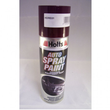 Holts HDRE01 Red Paint Match Pro Vehicle Spray Paint 300ml