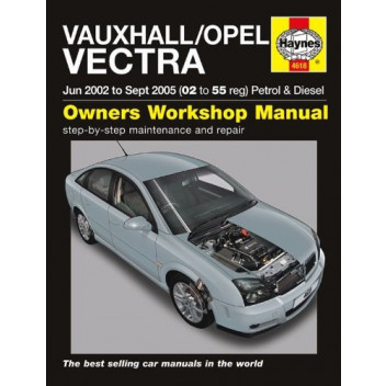 Workshop Service & Repair Manual Vauxhall Vectra Petrol & Di