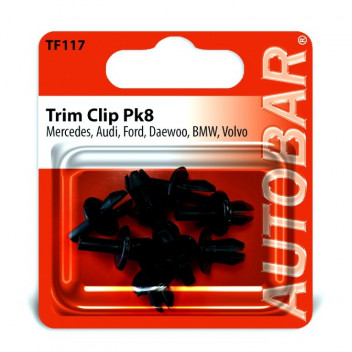 Autobar Mercedes/Audi/Ford/Daewoo/BMW/Volvo Trim Clip Pack o