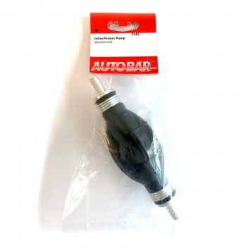 Autobar Diesel Primer Pump In?Line Universal (Aluminium)