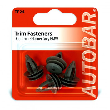 Autobar Door Trim Panel Retainer Grey ? BMW Pack of 3
