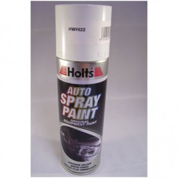 Holts HWHI22 White Paint Match Pro Vehicle Spray Paint 300ml