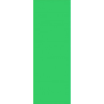 E.V No Plate Plain Green Sticker