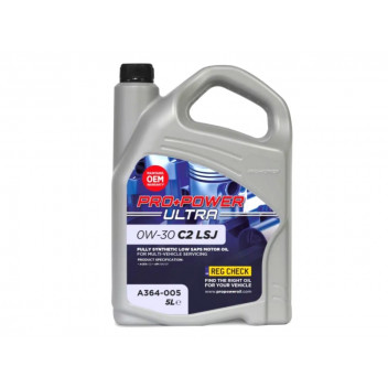 0W-30 C2 LSJ Fully Synthetic Low SAPS Engine Oil 20L