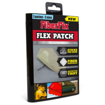 Fiberfix 39201GBR Flex Patch - Flexible Waterproof Repair Pa