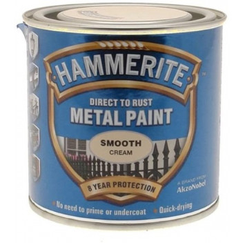 Hammerite 5092808 Smooth Silver Metal Paint 750ml - Long-Las