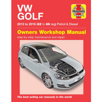Workshop Manual Haynes Manual Vw Golf 13-16
