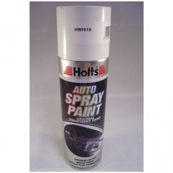 Holts HWHI16 White Paint Match Pro Vehicle Spray Paint 300ml