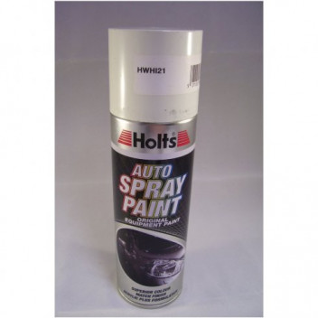 Holts HWHI21 White Paint Match Pro Vehicle Spray Paint 300ml