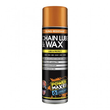 Power Maxed PMCL500SC09 Bike Chain Lubricant & Wax Spray 500