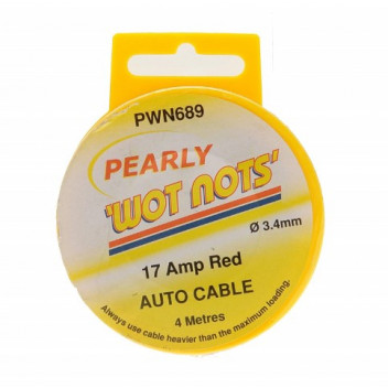 Pearl Automotive PWN689 Wiring Cable - Single Core 17 Amp x