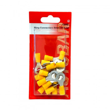 Autobar Ring Connector 8mm 35 Amp Pack of 20