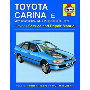 Workshop Manual Haynes Manual Carine E 92-97