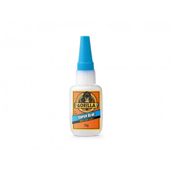 Gorilla 4044201 Super Glue 15g - Fast-Setting High Strength
